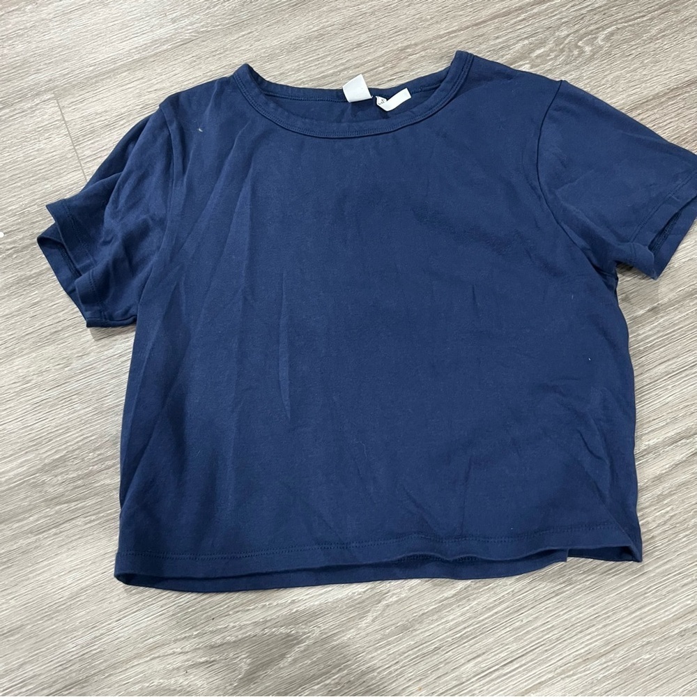 Simons Twik Organic Cotton Navy Blue Short Sleeve T-Shirt XL